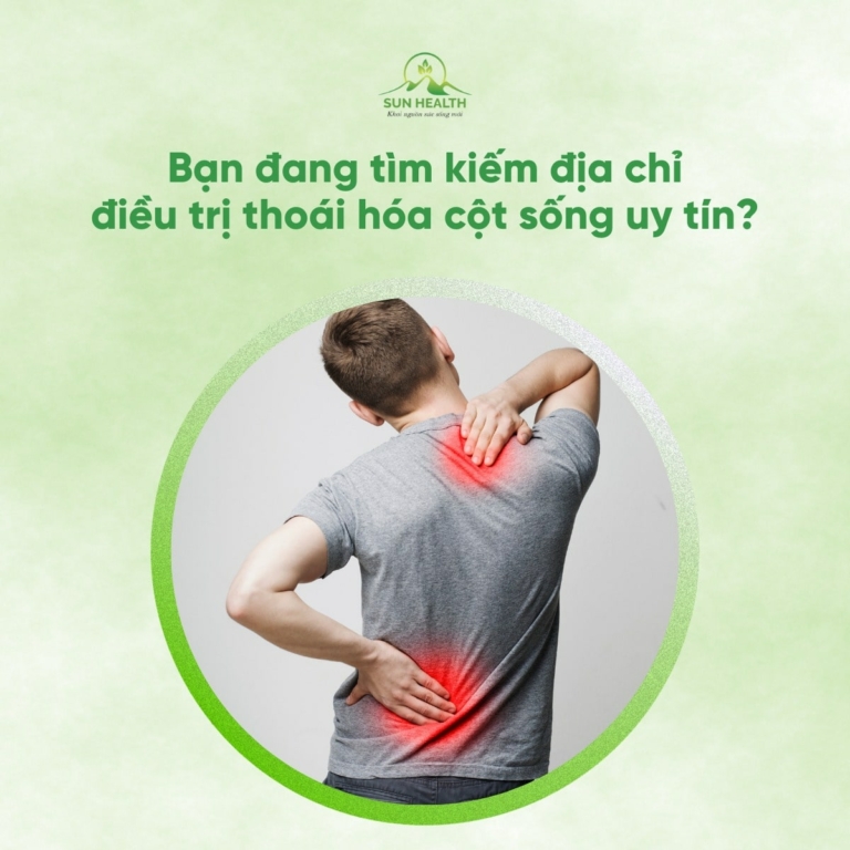 Thoái hoá cột sống và địa chỉ uy tín