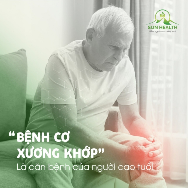 Bệnh cơ xương khớp hay gặp ở tuổi nào