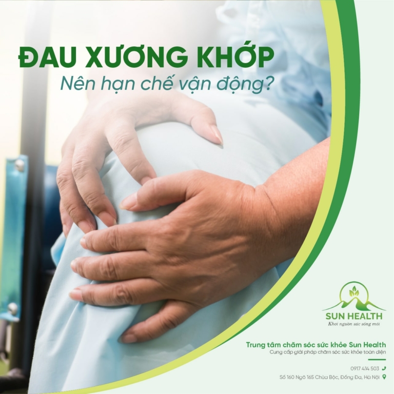 Đau Xương Khớp Có Nên Hạn Chế Vận Động?